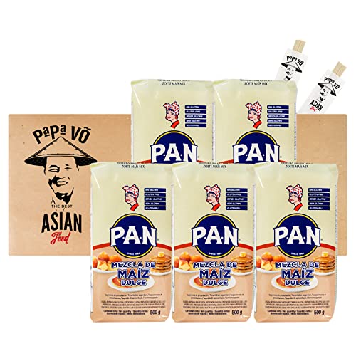 Harina PAN Süsse Maismehl Mischung für Arepas Maisfladen 5x500g Harina PAN Süsse Maismehl Mischung für Arepas Maisfladen 5x500g von PAN