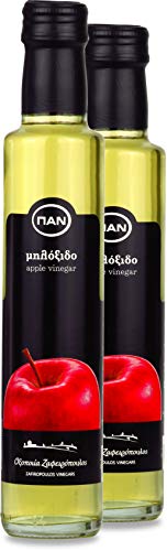 Premium Apfelessig aus Griechenland | unverarbeiteter Apfel Essig | Gluten Frei | 2x 250ml Premium Apfelessig aus Griechenland | unverarbeiteter Apfel Essig | Gluten Frei | 2x 250ml von PAN