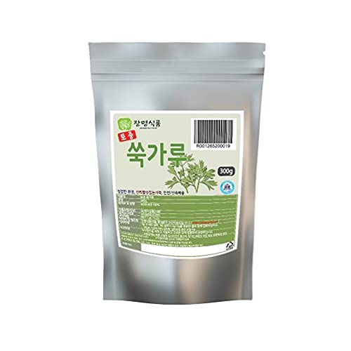 Jangmyung Lebensmittelpulver für koreanisches Mugwort, 300 g, frische Kräuterboehmeria Nivea, traditionell in Korea verwendet von PARTY CRAFTZ