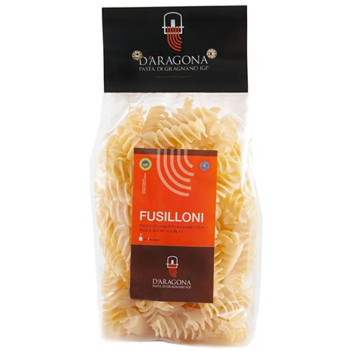 Fusilloni – Aragona-Paste, italienische Exzellenz, harte Weizenpaste aus Bronze – 2 x 500 g von PASTA D'ARAGONA GRAGNANO IGP