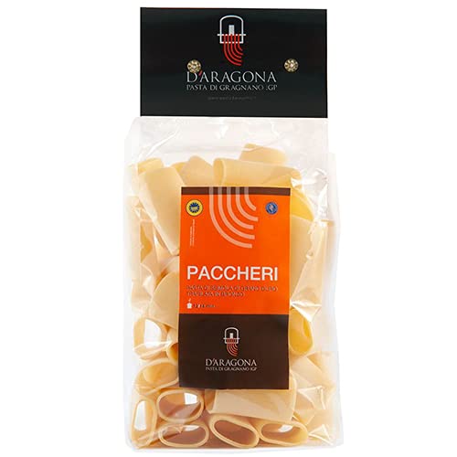 Paccheri – Aragona-Paste, italienische Exzellenz, harte Weizenpaste aus Bronze – 2 x 500 g von PASTA D'ARAGONA GRAGNANO IGP