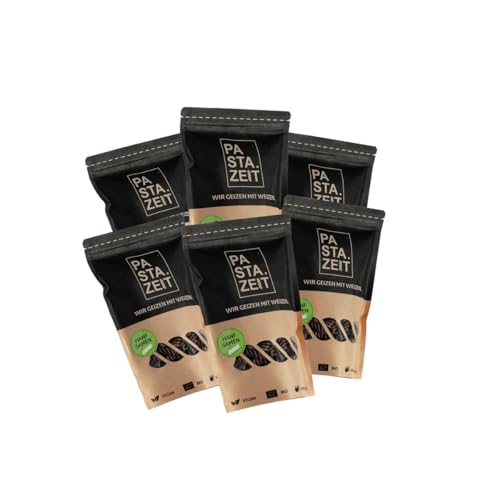 PASTAZEIT Bio Hanfnudeln - Protein Pasta aus Bio Hanfsamen - High Protein Noodle - Eiweiß Pasta - Ideal für Sportler - wenig Kohlenhydrate - vegetarisch, vegan (8x 250g) von PASTAZEIT