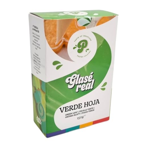 PASTRY COLOURS, Kuchenglasur, Royal Icing, Farbe Grün, Perfekte Keks- und Tortendekorationsmischung, ideal zum Ausstechen von Keksen, Konsistenz nach Wahl, 150 Gramm PASTRY COLOURS, Kuchenglasur, Royal Icing, Farbe Grün, Perfekte Keks- und Tortendekorationsmischung, ideal zum Ausstechen von Keksen, Konsistenz nach Wahl, 150 Gramm von PASTRY COLOURS