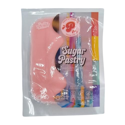 PASTRY COLOURS - Baby Pink Fondant - Tortenbelag - Formbare und leicht zu handhabende Zuckerpaste - SugarPastry - 250 Gr von PASTRY COLOURS