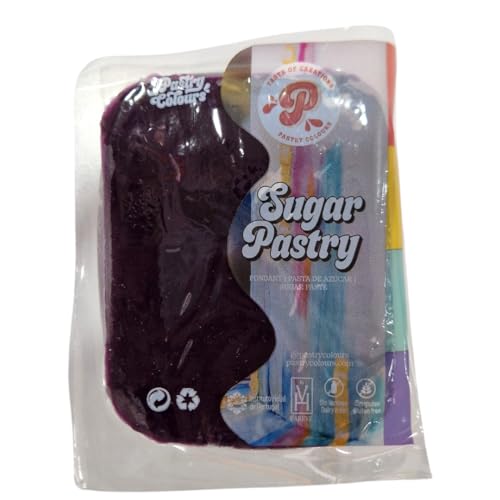 PASTRY COLOURS - Kräftiger lila Fondant - Tortenbelag - Verformbare und leicht zu bearbeitende Zuckerpaste - SugarPastry - 250 Gr PASTRY COLOURS - Kräftiger lila Fondant - Tortenbelag - Verformbare und leicht zu bearbeitende Zuckerpaste - SugarPastry - 250 Gr von PASTRY COLOURS