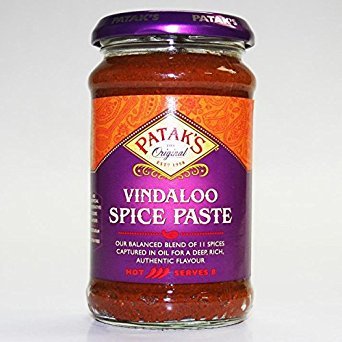 Pataks Vindaloo Gewürzpaste 6 x 283gm von Patak's