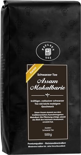 Tee-Rarität - Assam Mokalbarie 500g Paulsen Tee Schwarzer Tee rückstandskontrolliert von PAULSEN TEE PURE TEA