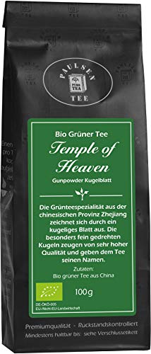 Paulsen Bio Güner Tee Temple of Heaven 100g (47,90 Euro / kg) von PAULSEN TEE PURE TEA