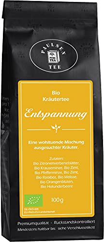 Paulsen Bio Kräutertee Entspannung 100g (49,90 Euro/kg) von PAULSEN TEE PURE TEA