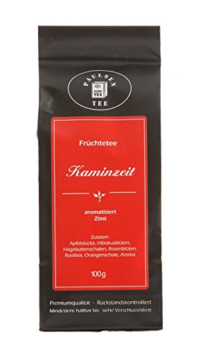 Paulsen Früchtetee Kaminzeit 100g (39,90 Euro/kg) von PAULSEN TEE PURE TEA