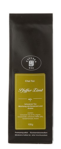 Paulsen Tee Chai Tee Pfeffer Zimt Schwarzer Tee 100g von PAULSEN TEE PURE TEA