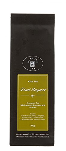 Paulsen Tee Chai Tee Zimt Ingwer Schwarzer Tee 100g von PAULSEN TEE PURE TEA