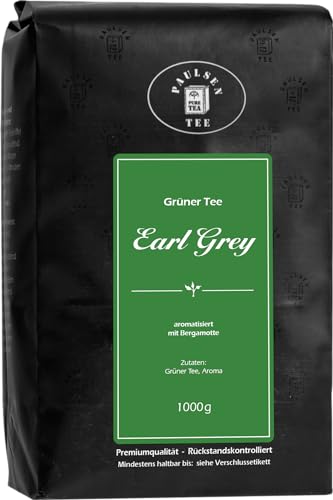 Paulsen Tee Earl Grey Grüner Tee 1000g Paulsen Tee Earl Grey Grüner Tee 1000g von PAULSEN TEE PURE TEA