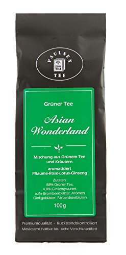 Paulsen Tee Grüner Tee Asian Wonderland 100g (47,90 Euro/kg) von PAULSEN TEE PURE TEA