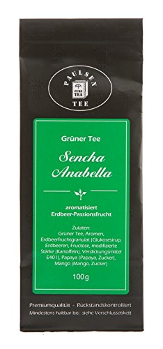 Paulsen Tee Grüner Tee Sencha Anabella 100g (47,90 Euro/kg) von PAULSEN TEE PURE TEA