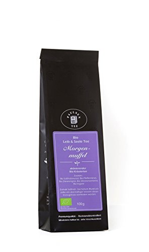 Paulsen Bio Kräutertee Leib und Seele Morgenmuffel 100g (49,90 Euro/kg) von PAULSEN TEE PURE TEA