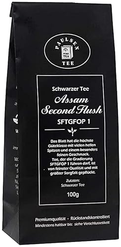 Paulsen Tee Schwarzer Tee Assam Second Flush SFTGFOP1 100g (49,90 EUR / kg) von PAULSEN TEE PURE TEA