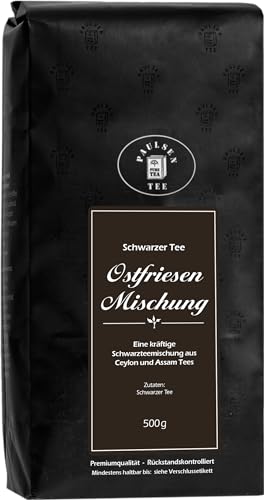 Ostfriesen Mischung 500g Paulsen Tee Schwarzer Tee rückstandskontrolliert von PAULSEN TEE PURE TEA