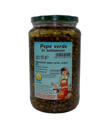 Grüner Pfeffer Pavone 600 gr Grüner Pfeffer Pavone 600 gr von Pavone