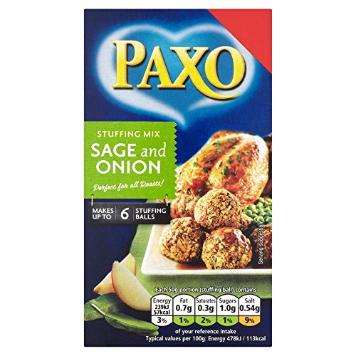Paxo Salbei und Zwiebel Fuellung Mix 85g x 2 Doppelpack Paxo Salbei und Zwiebel Fuellung Mix 85g x 2 Doppelpack von PAXO