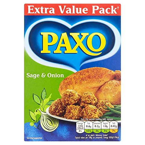 Paxo Salbei & Zwiebelfüllung für Huhn, 380 g Paxo Salbei & Zwiebelfüllung für Huhn, 380 g von PAXO