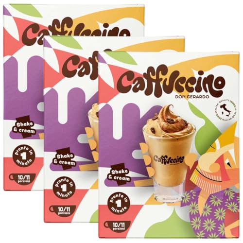 Caffuccino Don Gerardo | Dessert | Italienische Qualität - Shake & Cream - 10-11 Portionen - 3er Spar Pack Caffuccino Don Gerardo | Dessert | Italienische Qualität - Shake & Cream - 10-11 Portionen - 3er Spar Pack von PE ÄM