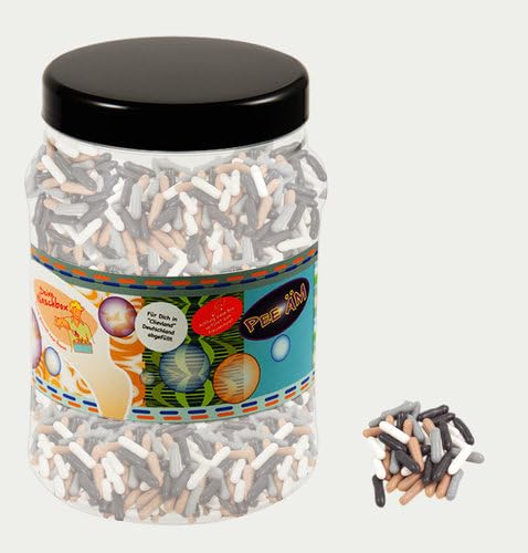 Deine Naschbox | Dragierte Lakritz Stäbchen | 3kg Mega Pot | XXL Großpackung für Party, Candybar & als Geschenk - Stafetten - Knackig - Dragee Hülle von PE ÄM