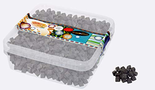 Deine Naschbox - Eukalyptus Menthol Lakritz Kreuze - 1 kg Süßigkeiten Box - XL Großpackung - Gelatinefrei von PE ÄM