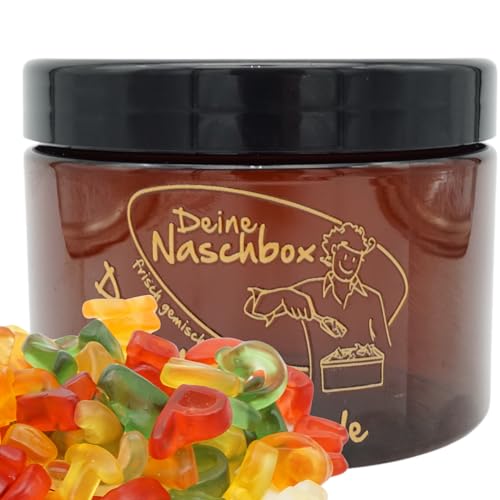Deine Naschbox | Fruchtgummi-Buchstaben Mix | 350g Pot | Pöttchen - Schönes Geschenk zum Schulbeginn - Fruchtiges ABC Deine Naschbox | Fruchtgummi-Buchstaben Mix | 350g Pot | Pöttchen - Schönes Geschenk zum Schulbeginn - Fruchtiges ABC von PE ÄM
