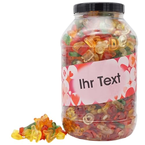 Deine Naschbox | Fruchtgummi-Buchstaben Mix | personalisierbar | 3 kg Mega Pot | XXL Großpackung - Motive für viele Gelegenheiten Deine Naschbox | Fruchtgummi-Buchstaben Mix | personalisierbar | 3 kg Mega Pot | XXL Großpackung - Motive für viele Gelegenheiten von PE ÄM