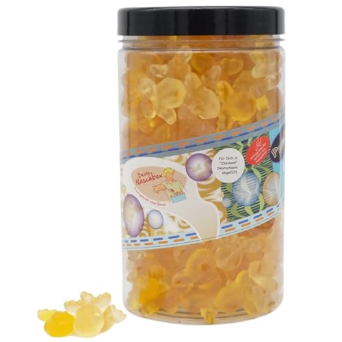 Deine Naschbox | Fruchtgummi Eierpunsch Elche | 1kg Pot | XL Großpackung für die Candybar & als Geschenk - Eierpunsch Elche - Weihnachtlich Deine Naschbox | Fruchtgummi Eierpunsch Elche | 1kg Pot | XL Großpackung für die Candybar & als Geschenk - Eierpunsch Elche - Weihnachtlich von PE ÄM