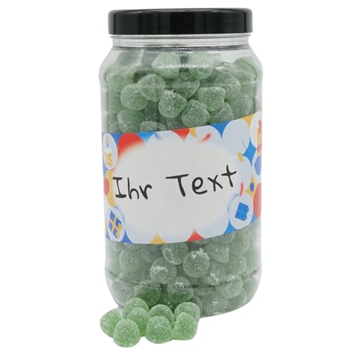 Deine Naschbox | Fruchtgummi Eukalyptus-Menthol-Hütchen | personalisierbar | 2kg Big Pot | XXL Großpackung - Motive für viele Gelegenheiten - Geschenk Deine Naschbox | Fruchtgummi Eukalyptus-Menthol-Hütchen | personalisierbar | 2kg Big Pot | XXL Großpackung - Motive für viele Gelegenheiten - Geschenk von PE ÄM