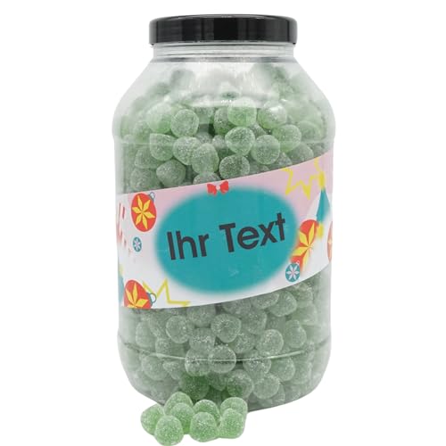 Deine Naschbox | Fruchtgummi Eukalyptus-Menthol-Hütchen | personalisierbar | 3 kg Mega Pot | XXL Großpackung - Motive für viele Gelegenheiten Deine Naschbox | Fruchtgummi Eukalyptus-Menthol-Hütchen | personalisierbar | 3 kg Mega Pot | XXL Großpackung - Motive für viele Gelegenheiten von PE ÄM
