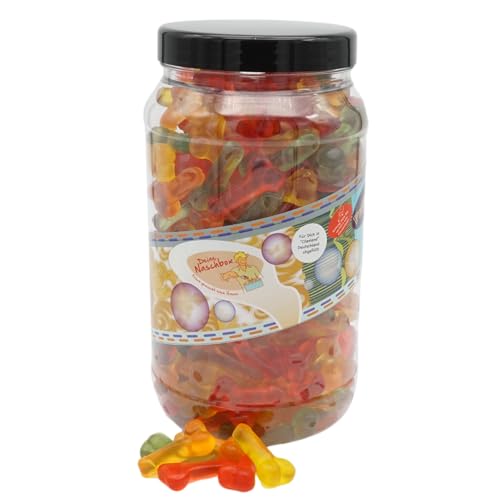 Deine Naschbox | Fruchtgummi Willis | 2kg Big Pot | XXL Großpackung für Party, Candybar & als Geschenk - Partygag - Witzig - Fruchtig Deine Naschbox | Fruchtgummi Willis | 2kg Big Pot | XXL Großpackung für Party, Candybar & als Geschenk - Partygag - Witzig - Fruchtig von PE ÄM