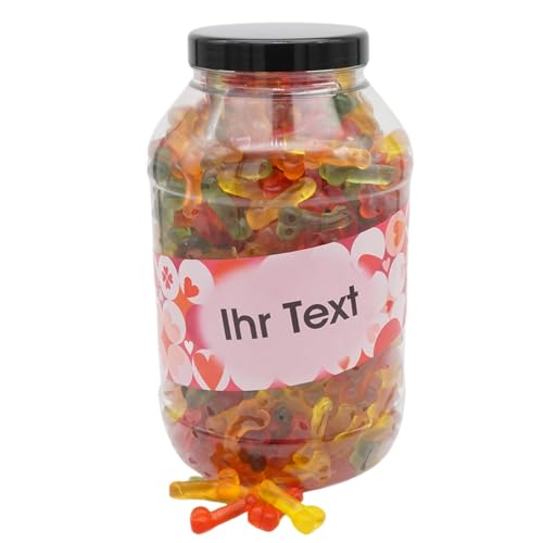 Deine Naschbox | Fruchtgummi Willis | personalisierbar | 3kg Mega Pot | XXL Großpackung - Motive für viele Gelegenheiten - Geschenk Deine Naschbox | Fruchtgummi Willis | personalisierbar | 3kg Mega Pot | XXL Großpackung - Motive für viele Gelegenheiten - Geschenk von PE ÄM