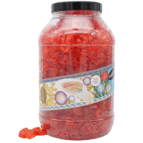 Deine Naschbox | Fruchtgummi Zimt-Glühweinsterne | 3kg Big Pot | XXL Großpackung für Party, Candybar & als Geschenk - Weihnachtlich - Würzig - Süß von PE ÄM