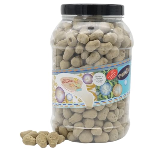 Deine Naschbox | Harte Lakritz Totenköpfe | 2kg Big Pot | XXL Großpackung - für Halloween, Gruselpartys & als Geschenk - Schädel mit Salmiakpuder Deine Naschbox | Harte Lakritz Totenköpfe | 2kg Big Pot | XXL Großpackung - für Halloween, Gruselpartys & als Geschenk - Schädel mit Salmiakpuder von PE ÄM