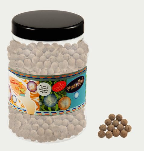 Deine Naschbox | Harte Salmiak Lakritz Bälle | 3kg Mega Pot | XXL Großpackung für Party, Candybar & als Geschenk - Gepudert mit Salmiakpulver von PE ÄM