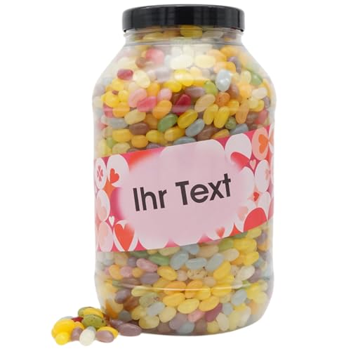 Deine Naschbox | Jelly Beans Mix | personalisierbar | 3kg Mega Pot | XXL Großpackung - Motive für viele Gelegenheiten - Gelatinefrei - Fruchtig Deine Naschbox | Jelly Beans Mix | personalisierbar | 3kg Mega Pot | XXL Großpackung - Motive für viele Gelegenheiten - Gelatinefrei - Fruchtig von PE ÄM