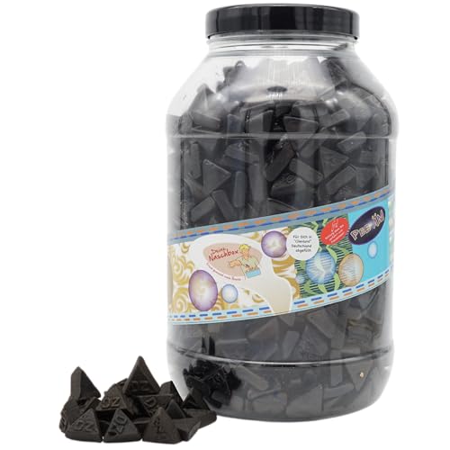 Deine Naschbox | Lakritz Dreiecke extra salzig | 3kg Mega Pot | XXL Großpackung für Party, Candybar & als Geschenk - Intensiv würziger Geschmack Deine Naschbox | Lakritz Dreiecke extra salzig | 3kg Mega Pot | XXL Großpackung für Party, Candybar & als Geschenk - Intensiv würziger Geschmack von PE ÄM