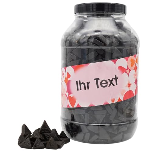 Deine Naschbox | Lakritz Dreiecke extra salzig | personalisierbar | 3kg Mega Pot | XXL Großpackung - Motive für viele Gelegenheiten - Geschenk Deine Naschbox | Lakritz Dreiecke extra salzig | personalisierbar | 3kg Mega Pot | XXL Großpackung - Motive für viele Gelegenheiten - Geschenk von PE ÄM