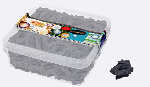 Deine Naschbox | Lakritz Füße | 1kg Naschbox | XL Großpackung für Party, Candybar & als Geschenk - Extra stark - Salmiak - Aromatisch - Würzig Deine Naschbox | Lakritz Füße | 1kg Naschbox | XL Großpackung für Party, Candybar & als Geschenk - Extra stark - Salmiak - Aromatisch - Würzig von PE ÄM