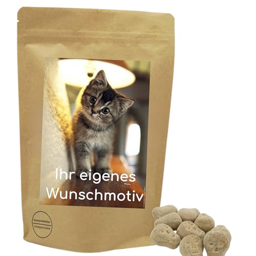 Deine Naschbox | Naschbeutel mit eigenem Motive | kompostierbar | Größe S | gefüllt mit 150g würzigen Salmiak Lakritz Totenköpfen - Gelatinefrei Deine Naschbox | Naschbeutel mit eigenem Motive | kompostierbar | Größe S | gefüllt mit 150g würzigen Salmiak Lakritz Totenköpfen - Gelatinefrei von PE ÄM
