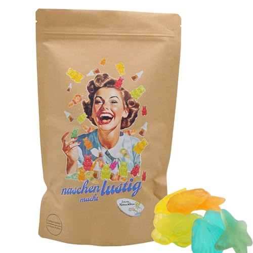Deine Naschbox | Naschbeutel mit tollen Motiven | kompostierbar | Größe L | gefüllt mit 800g saftig fruchtigen Meeresfrüchten - zuckerfrei Deine Naschbox | Naschbeutel mit tollen Motiven | kompostierbar | Größe L | gefüllt mit 800g saftig fruchtigen Meeresfrüchten - zuckerfrei von PE ÄM