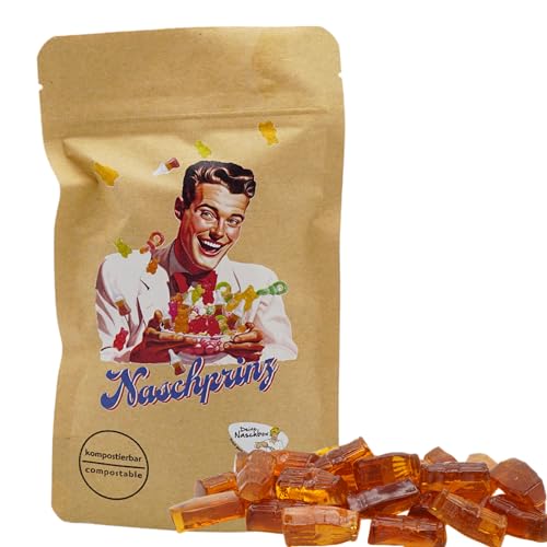 Deine Naschbox | Naschbeutel mit tollen Motiven | kompostierbar | Größe S | gefüllt mit 150g aromatischen Colafläschchen - zuckerfrei - Neue Rezeptur Deine Naschbox | Naschbeutel mit tollen Motiven | kompostierbar | Größe S | gefüllt mit 150g aromatischen Colafläschchen - zuckerfrei - Neue Rezeptur von PE ÄM
