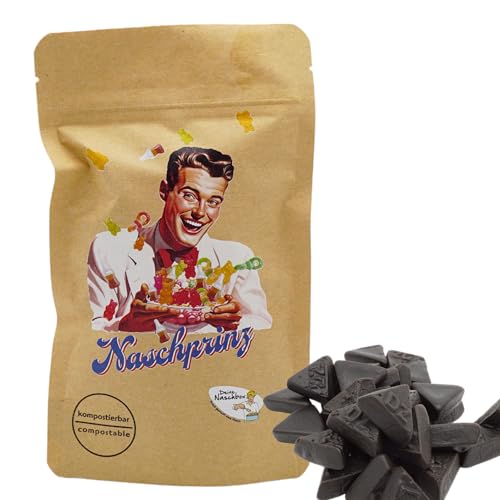 Deine Naschbox | Naschbeutel mit tollen Motiven | kompostierbar | Größe S | gefüllt mit 150g aromatischen Lakritz Dreiecken extra salzig - Würzig Deine Naschbox | Naschbeutel mit tollen Motiven | kompostierbar | Größe S | gefüllt mit 150g aromatischen Lakritz Dreiecken extra salzig - Würzig von PE ÄM