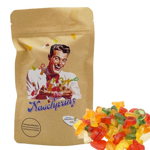 Deine Naschbox | Naschbeutel mit tollen Motiven | kompostierbar | Größe S | gefüllt mit 150g bunten Fruchtgummi Buchstaben Deine Naschbox | Naschbeutel mit tollen Motiven | kompostierbar | Größe S | gefüllt mit 150g bunten Fruchtgummi Buchstaben von PE ÄM