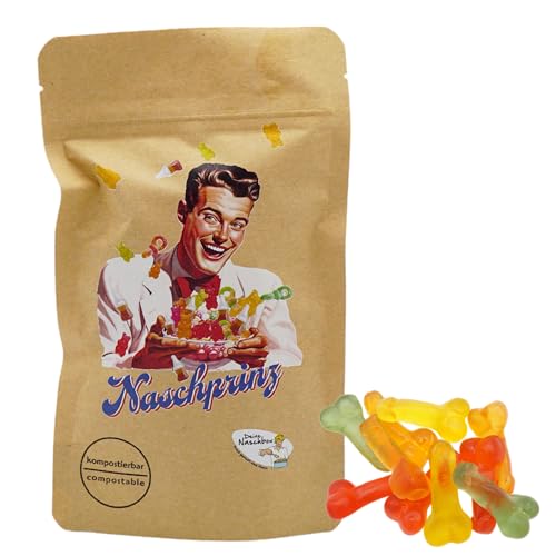 Deine Naschbox | Naschbeutel mit tollen Motiven | kompostierbar | Größe S | gefüllt mit 150g fruchtig leckeren & witzigen Fruchtgummi Willis Deine Naschbox | Naschbeutel mit tollen Motiven | kompostierbar | Größe S | gefüllt mit 150g fruchtig leckeren & witzigen Fruchtgummi Willis von PE ÄM