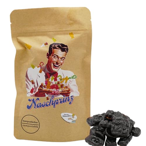 Deine Naschbox | Naschbeutel mit tollen Motiven | kompostierbar | Größe S | gefüllt mit 150g zuckerfreien süßen Lakritz Bärchen - Würzig - Aromatisch Deine Naschbox | Naschbeutel mit tollen Motiven | kompostierbar | Größe S | gefüllt mit 150g zuckerfreien süßen Lakritz Bärchen - Würzig - Aromatisch von PE ÄM