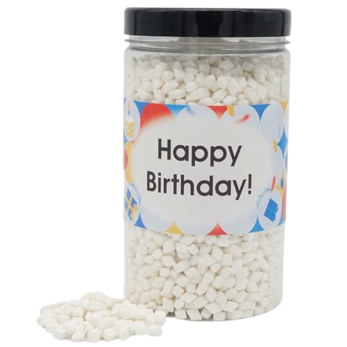 Deine Naschbox | Pfefferminz Pastillen| personalisierbar | 1kg Pot | XL Großpackung - Motive für viele Gelegenheiten - Geschenk - Pfefferminzöl von PE ÄM